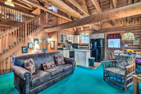 Gatlinburg Log Cabin with Hot Tub and Mountain Views!